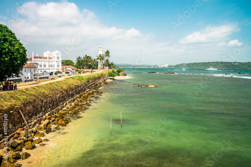 Fort Galle, Sri Lanka, was built first in 1588 by the Portuguese, then extensively fortified by the Dutch during the 17th century from 1649 onwards.