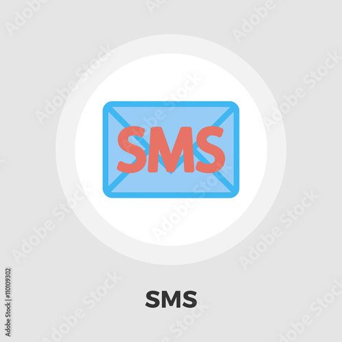 Envelope flat icon.