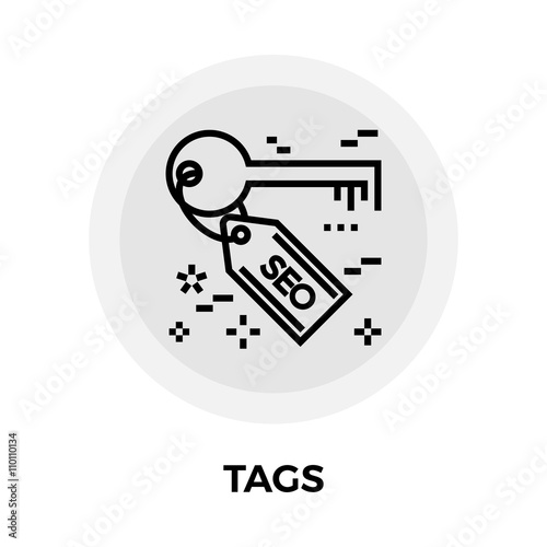 SEO Tag Line Icon