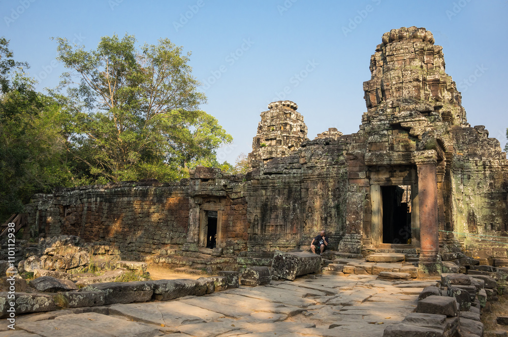 Naklejka premium Ta Prohm temple