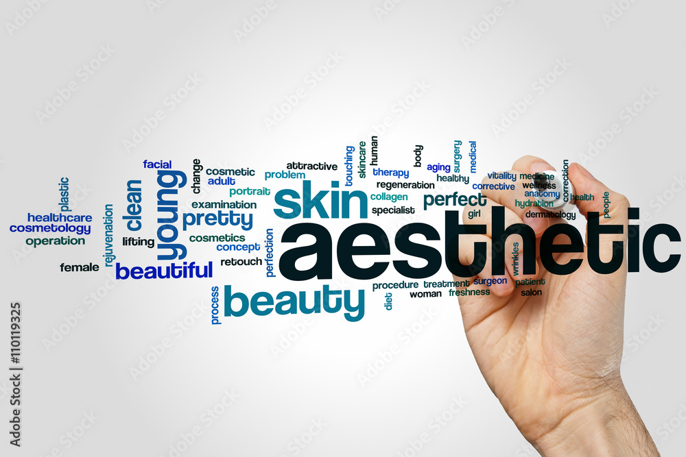 Aesthetic word cloud Aesthetic word cloud