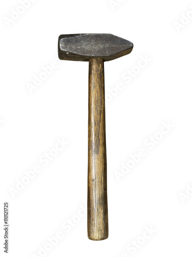 Blacksmith,s hammer isolated