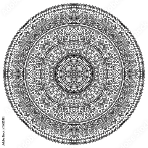 Mandala vector illustration.