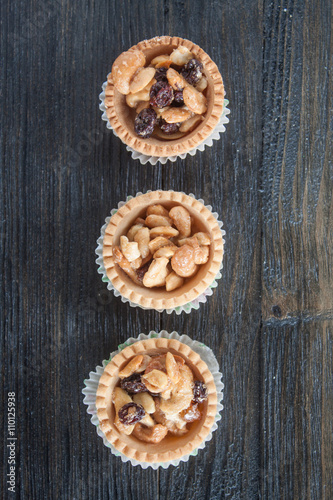 Maple Caramel Cashew Nut Tarts