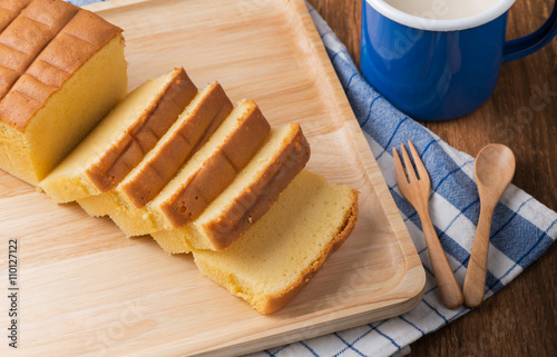 Canvas Print butter cake