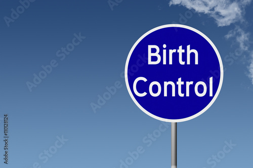 sign with text Birth Control
