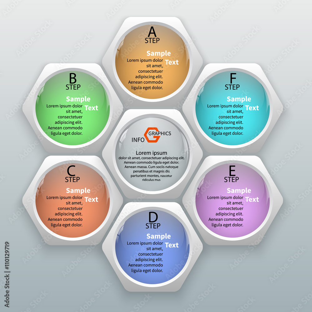 Abstract 3D Paper Infographics Abstract 3D Paper Infographics