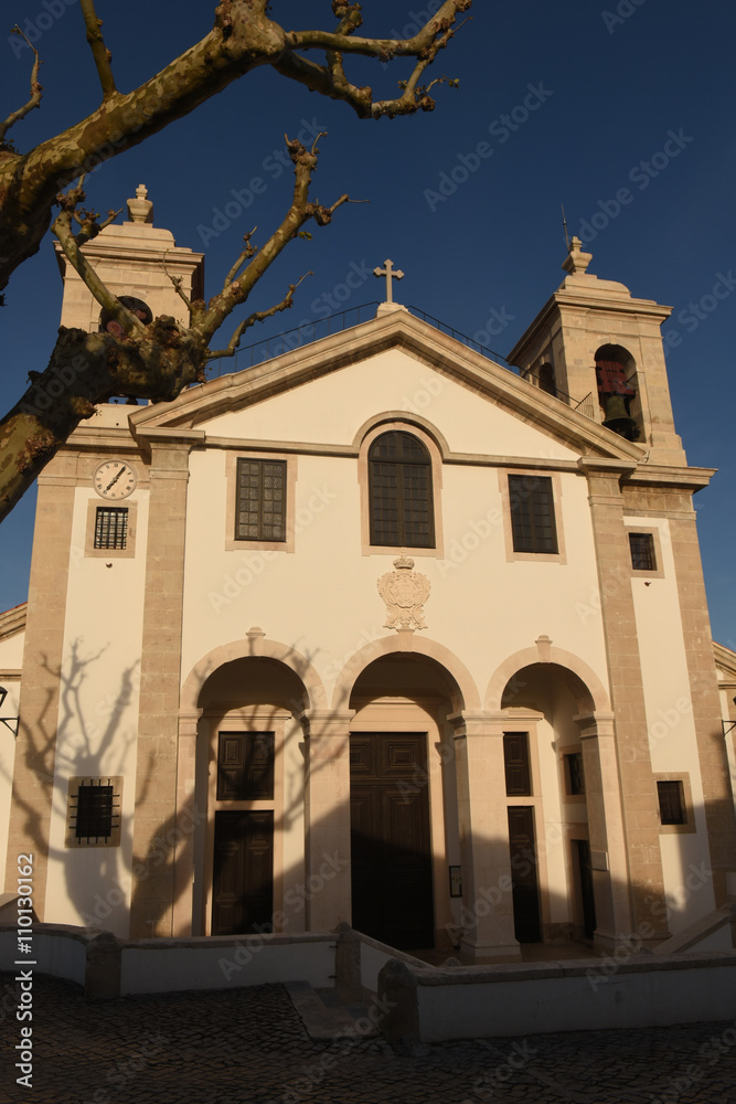 Church of Ourem, Beiras region, Portugal,