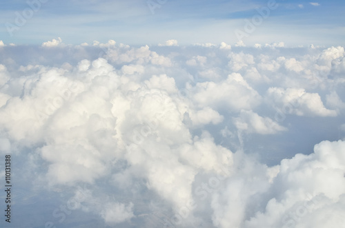 Fototapeta Naklejka Na Ścianę i Meble -  Clouds on the horizon, Used for background
