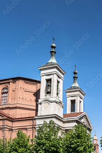 Sanctuary of Madonna dei Fiori in Bra, Italy 