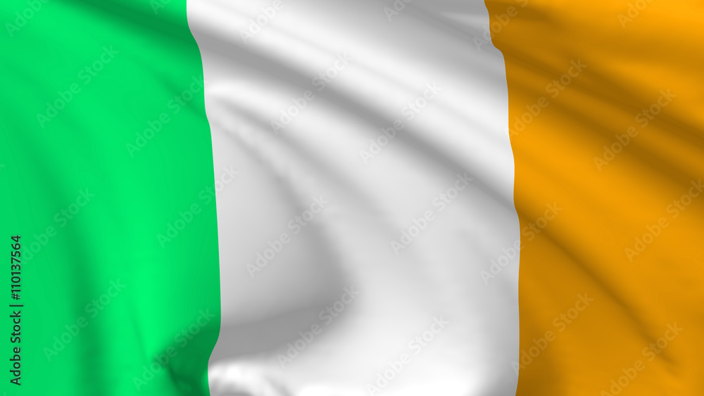 Obraz premium Flag of Ireland
