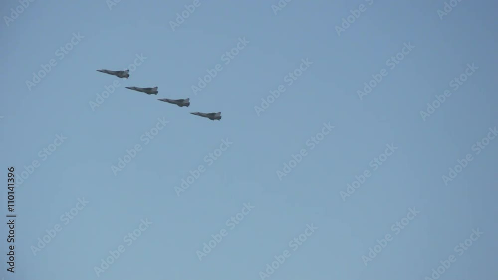 Russia Victory Parade: Aircraft in the Sky Russia Victory Parade: Aircraft in the Sky