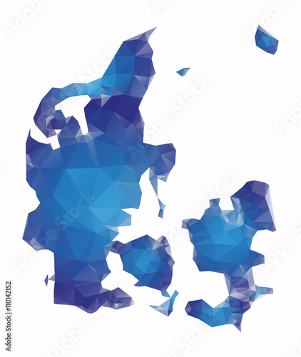 Polygolan Denmark map