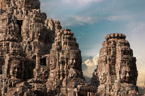 Принти на полотні ancient of Prasat Bayon temple, Angkor Thom