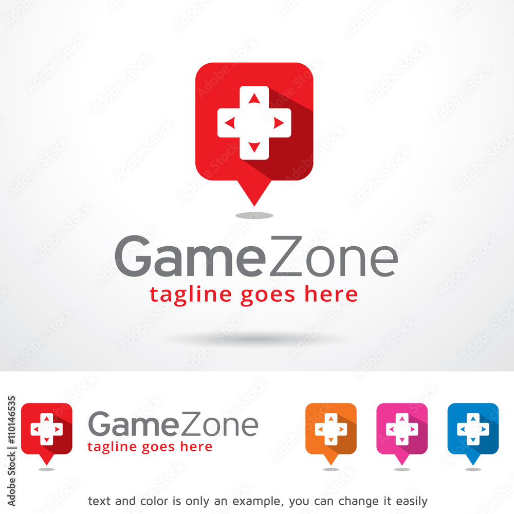 Game Zone Logo Template Design Vector Game Zone Logo Template Design Vector
