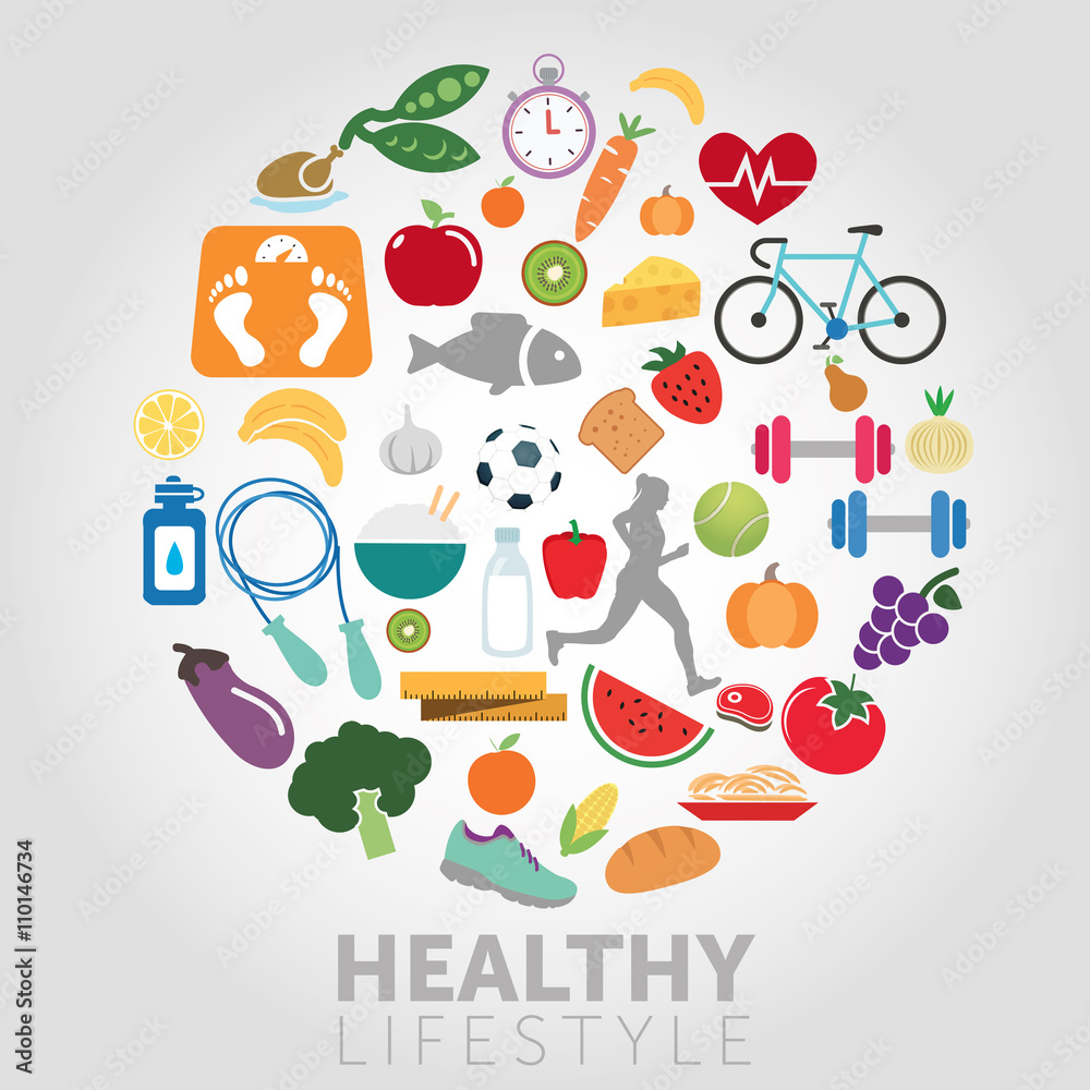 Healthy Lifestyle Background
