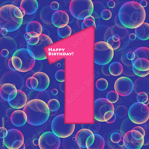 "HAPPY BIRTHDAY" Card (1)