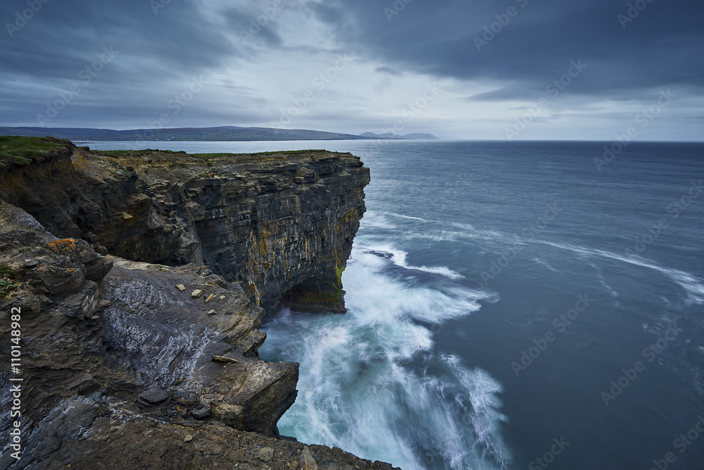Sitting out in the wild Atlantic Ocean, Downpatrick Head is an area of unrivalled coastal beauty and historical importance, nature Sitting out in the wild Atlantic Ocean, Downpatrick Head is an area of unrivalled coastal beauty and historical importance, nature