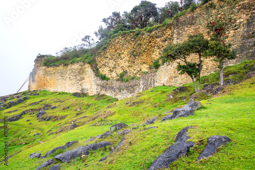 Fortress in Kuelap, Peru photo