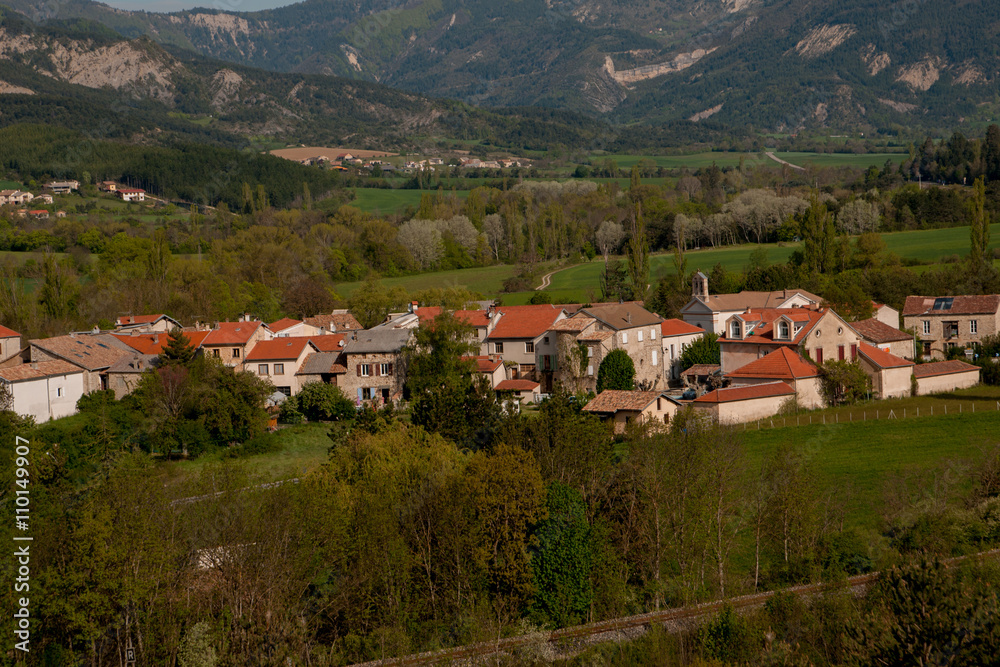 village des Hautes Alpes - France