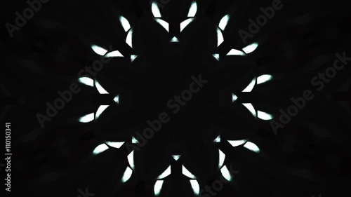 Fractal Caleidoscopio Abstracto Geometrico con Colores
