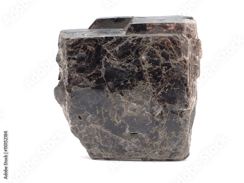 Tableau sur toile muscovite black on a white background