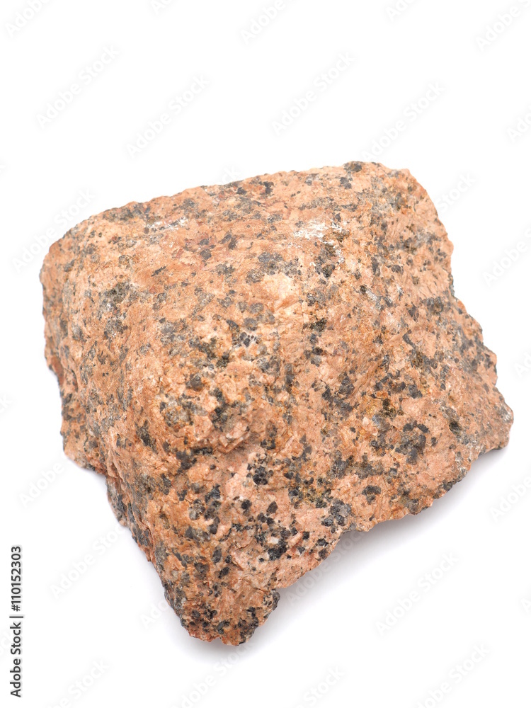 granite on a white background granite on a white background