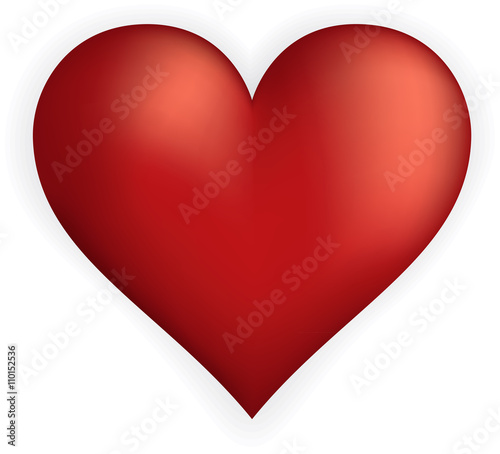 Volumetric heart shape