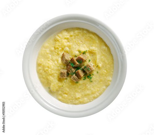 Tyrolean potato milk soup photo