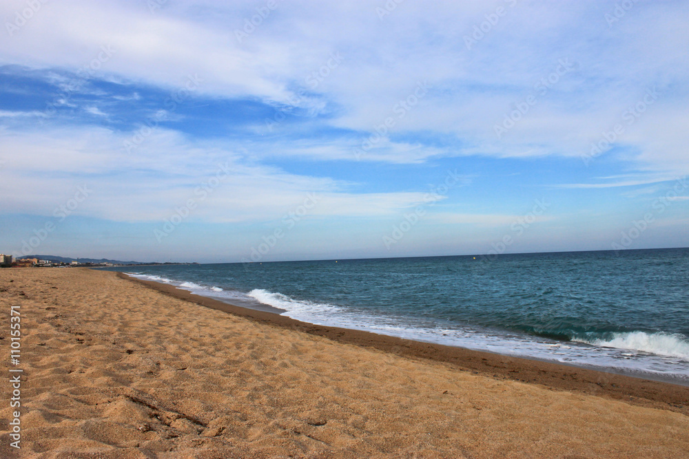 plaża, widok na plażę 