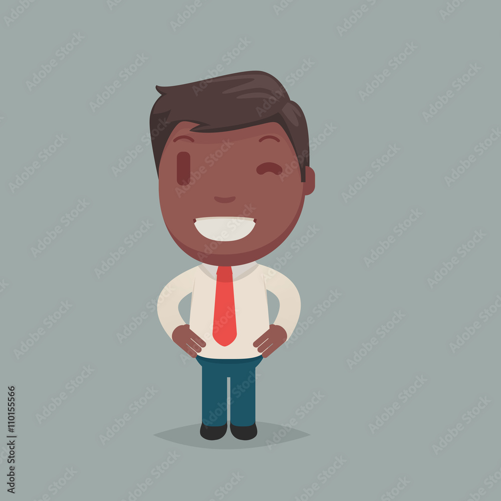 Cute afro american man Cute afro american man