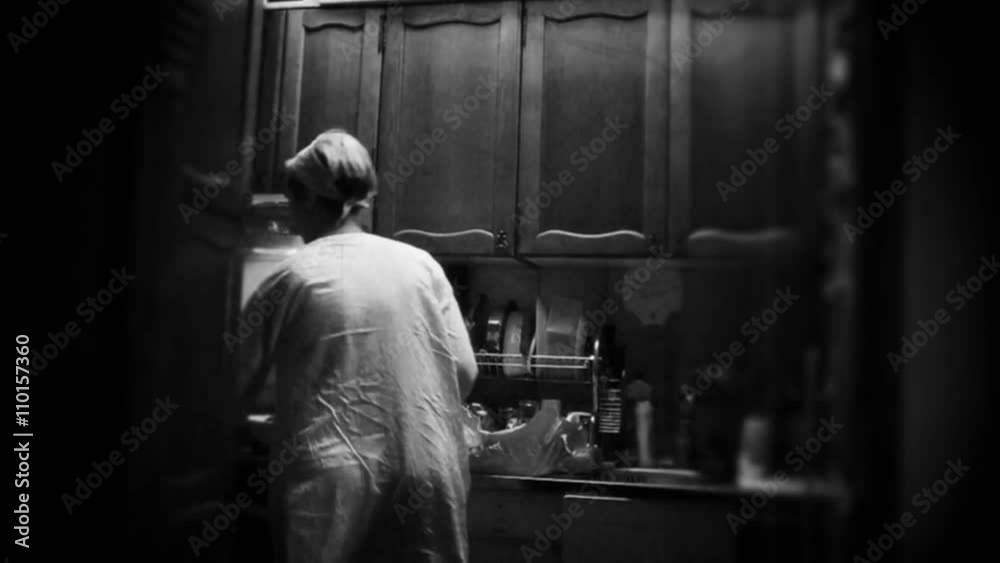 1960's BW styled clip - housewife
1960's BW styled clip - housewife