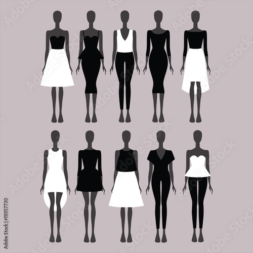 Dress. Pants. Top. Skirt. Woman suit. Evening Dress. Women's clo