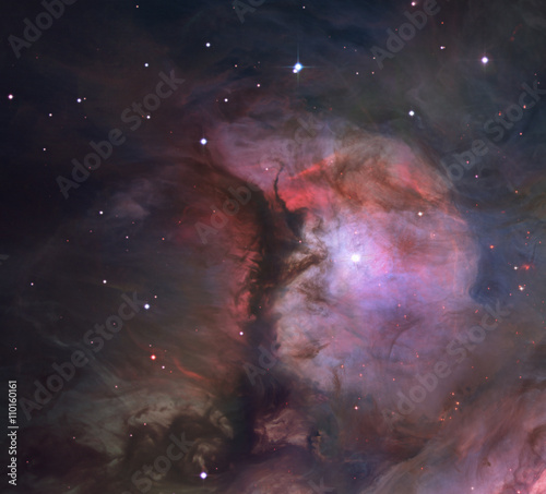 M43 in the Orion nebula photo