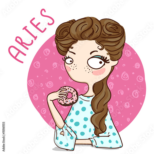 Horoscope. Zodiac signs-Aries