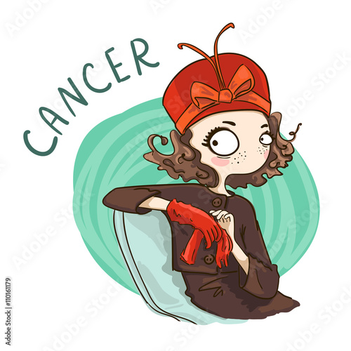 Horoscope. Zodiac signs-Cancer