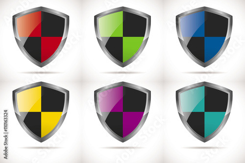 bouclier noir couleur logo sécurité Free Download bouclier noir couleur logo sécurité - GFXLoad