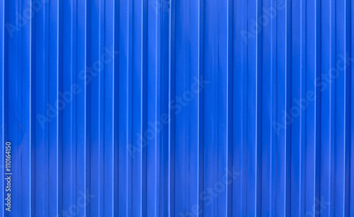 Obraz na płótnie Iron blue fence