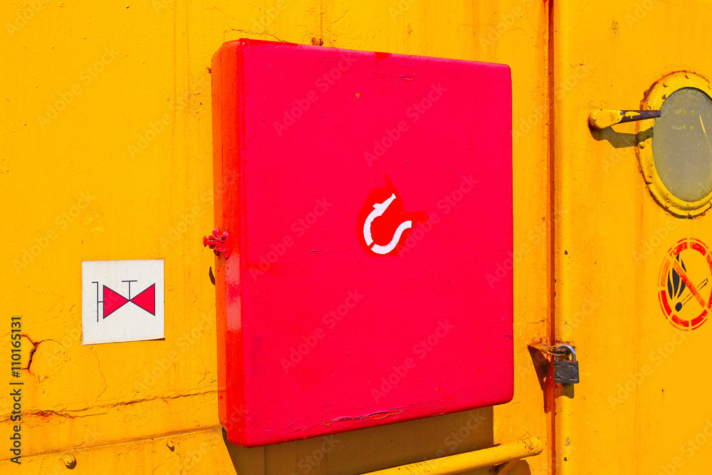 fire fighting equipment on deck of vessel fire fighting equipment on deck of vessel