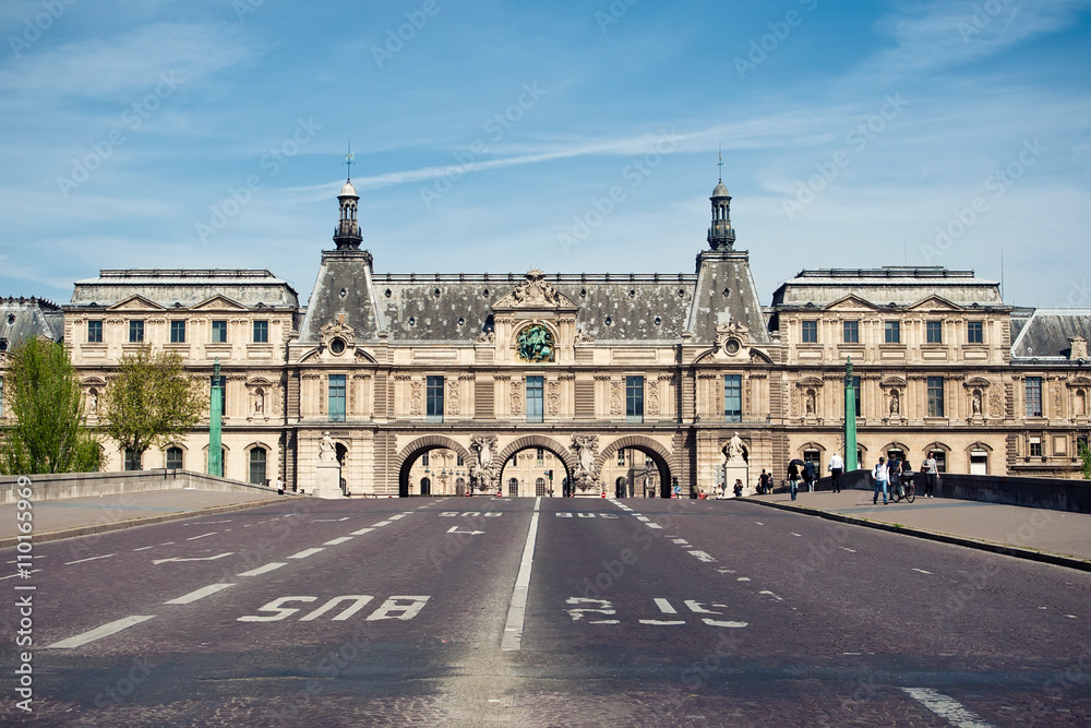 Main gate of Louvre
