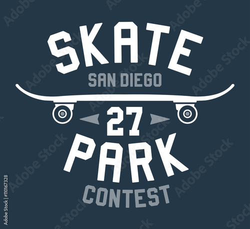 Skateboard T-Shirt Graphic