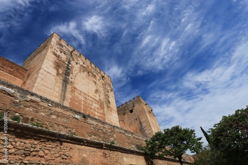 tower of Alcazaba , Alhambra , spain 