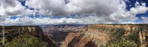 Beautiful panoramic view of the Grand Canyon