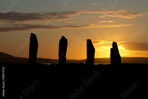 Steinkreis auf den Orkney-Inseln