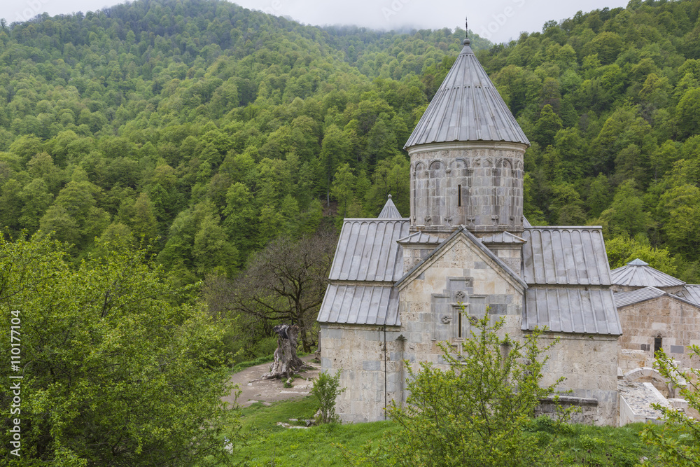 Fototapeta premium The ancient Haghartsin monastery is located near the town of Dil