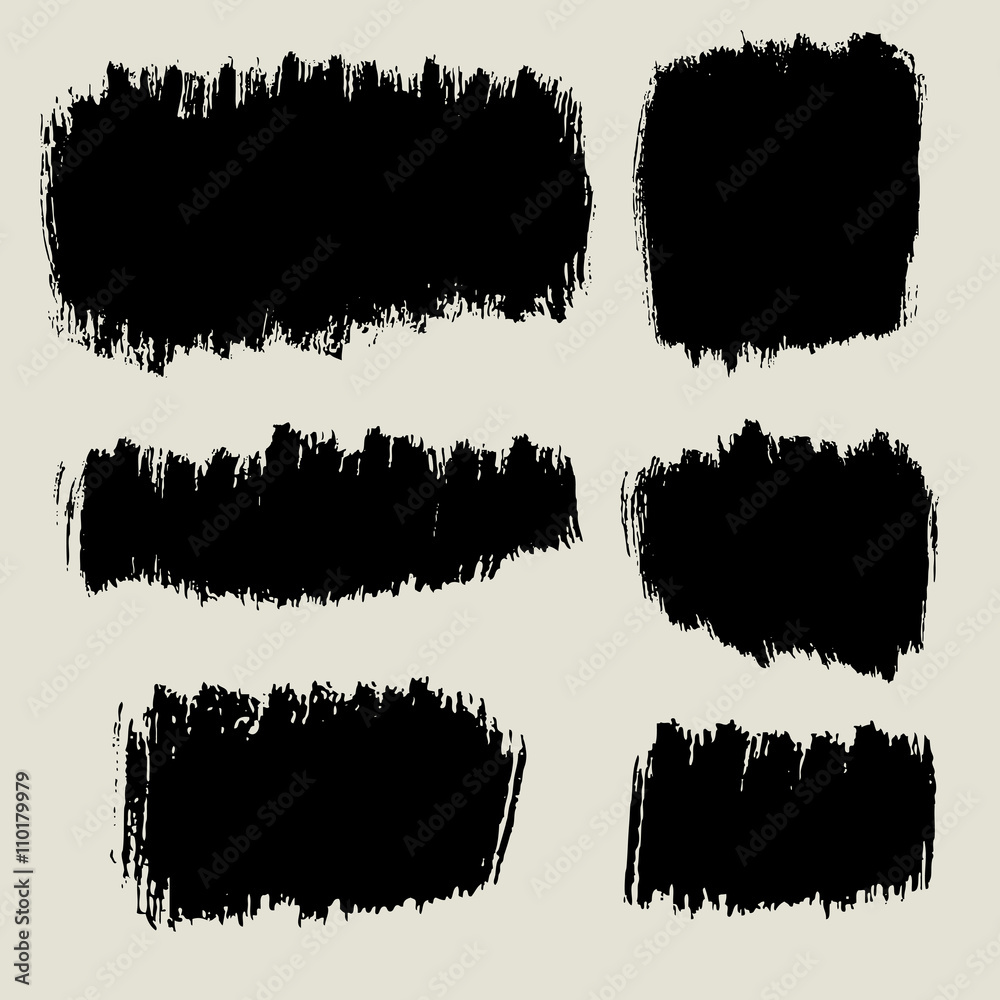 dry brush texture design template