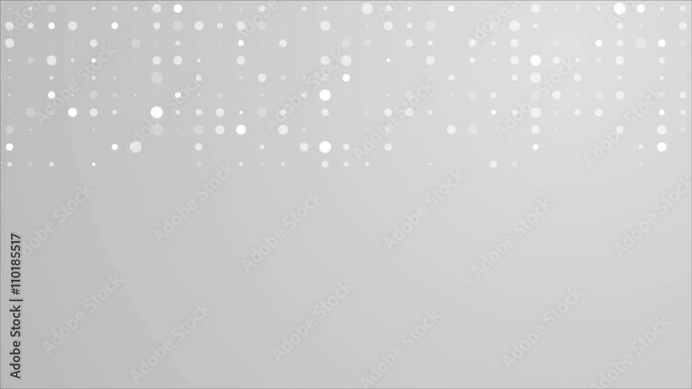 Shiny sparkling grey dotted circles motion graphic design. Video animation Ultra HD 4K 3840x2160 Shiny sparkling grey dotted circles motion graphic design. Video animation Ultra HD 4K 3840x2160