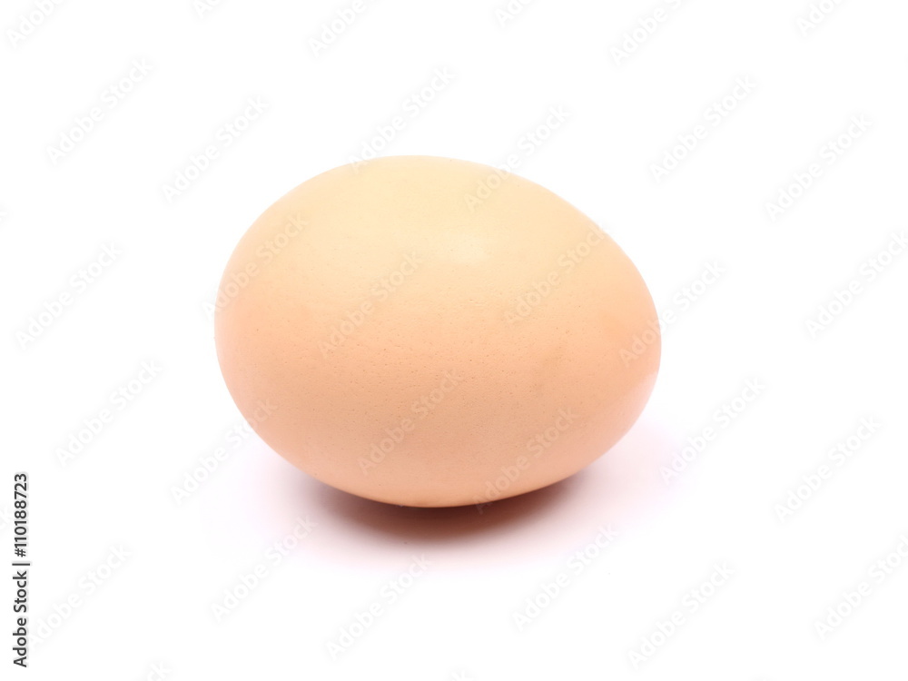 organic egg isolated on white background organic egg isolated on white background