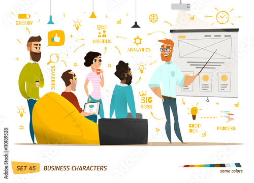Business characters collection