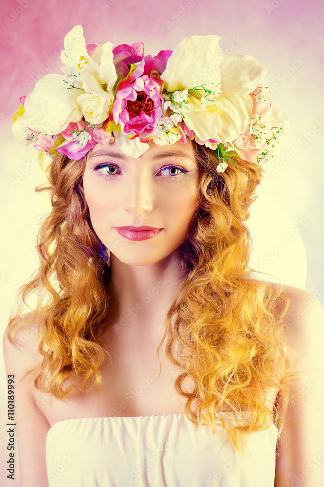 flowers in hair flowers in hair